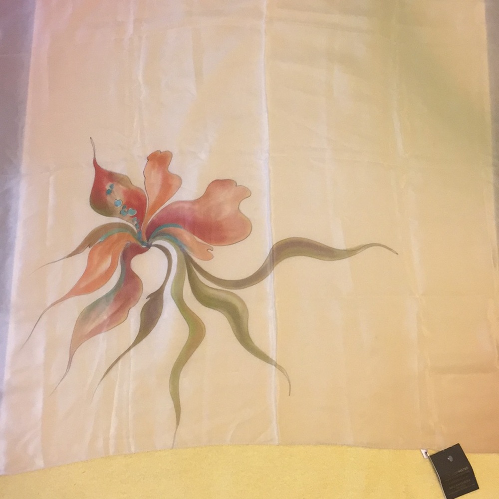 #Scarf silk Karina - Picture 2 of 5